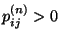$p_{ij}^{(n)}>0$