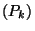 $(P_k)$
