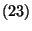$(23)$