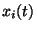 $x_i(t)$
