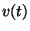 $v(t)$