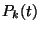 $P_k(t)$