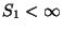 $S_1<\infty$