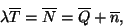 \begin{displaymath}
\lambda\overline{T}=\overline{N}=\overline{Q}+\overline{n},
\end{displaymath}