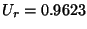 $U_r=0.9623$