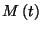 $M\left(t\right)$