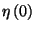 $\eta\left(0\right)$