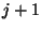 ${j+1}$
