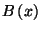 $B\left(x\right)$