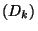 $\left(D_k\right)$
