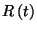 $R\left(t\right)$