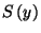 $S\left(y\right)$