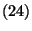 $\left(24\right)$
