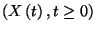 $\left(X\left(t\right),t\ge 0\right)$