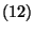 $(12)$